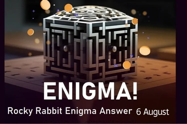 Rocky Rabbit Enigma 6 August