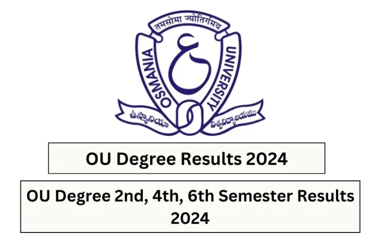 Ou Degree Results 2024 6th Semester